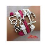 Bracelet Femme Fil Et Cuir Avec 3 Pendentifs FASHION - 2019 au meilleur prix au Maroc