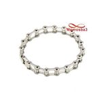 Bracelet Gourmette Chaine De Vélo En Acier Inoxydable (Réglable) au meilleur prix au Maroc