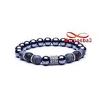 Agate Pierres Naturelle Et Hématite - élastique au meilleur prix au Maroc