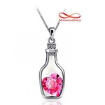 Chaîne Avec Pendentif Cœur ROSE Pour Femme au meilleur prix au Maroc