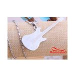 Chaine Avec Pendentif Guitar Argenté - Acier Inoxydable au meilleur prix au Maroc