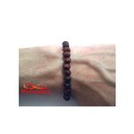 Agate Bois MARRON Cordon Réglable - Unisex au meilleur prix au Maroc