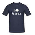 T-SHIRT HOMME HELLO SOMMER PLAGE I LOVE SUMMER au meilleur prix au Maroc