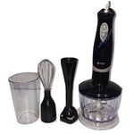 MIXEUR PLONGEANT  HAND BLENDER SET 4 IN 1 NOIR BY GENERAL au meilleur prix au Maroc