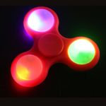 Spinner avec LED - LED Fidget Spinner - Rouge au meilleur prix au Maroc