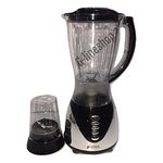 GENERAL BLENDER 1.5L AVEC MOULIN BOL INCASSABLE NOIR au meilleur prix au Maroc