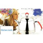 Bouilloire inox. Capacité 1,5L au meilleur prix au Maroc