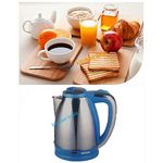 BOUILLOIRE ELECTRIQUE INOX 1.8 L au meilleur prix au Maroc