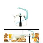 Bouilloire inox et silicone 2,5L. au meilleur prix au Maroc