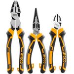 SET 3 PINCES HAUTE PERFORMANCE INGCO au meilleur prix au Maroc