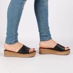 Sandales Plates-NOIR au meilleur prix au Maroc