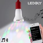 Ampoule LED Multicolore Bluetooth avec Haut-parleur Ledoly C1000 au meilleur prix au Maroc