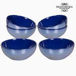 Ensemble de bols Vaisselle Blue marine (6 pcs) - Collection Kitchen's Deco by Bravissima Kitchen au meilleur prix au Maroc
