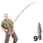 Ensemble canne à pêche 2,70 m/9 pouces au meilleur prix au Maroc