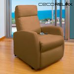Fauteuil de Relaxation Massant Cecorelax Compact Camel 6019 au meilleur prix au Maroc