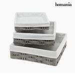 Lot de paniers Homania 3029 (3 pcs) au meilleur prix au Maroc