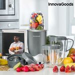 Mixeur en Verre avec Livre de Recette Nutri-One Touch InnovaGoods 600W Gris au meilleur prix au Maroc