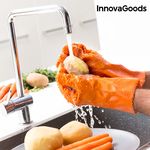 Gants Nettoyants Éplucheurs de Fruits et Légumes InnovaGoods au meilleur prix au Maroc