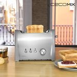 Grille-Pain Cecomix Steel 2S 3035 800W au meilleur prix au Maroc