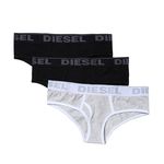 Culottes pour Femme Diesel Noir-Gris 00SQZS-0HAFK-231 (Pack de 3) au meilleur prix au Maroc