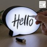 Lampe LED Bulle de Dialogue avec Marqueur Gadget and Gifts au meilleur prix au Maroc