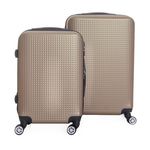 Set 2 Valises Summer 2019 4R Moyenne et Grande  - Doré au meilleur prix au Maroc