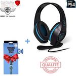 Casque eSports Gaming Gear avec microphone Compatible avec PS4 + Perche Selfie Bluetooth HAVIT au meilleur prix au Maroc