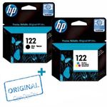 PACK : 122 Cartouche d'encre noire + Trois couleurs - Produits Authentiques au meilleur prix au Maroc