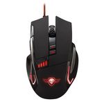 Souris filaire Gamer Capteur optique 3200 dpi Max - 8 boutons Rétro-éclairage rouge - PRO-M5 au meilleur prix au Maroc