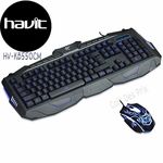 PACK Clavier/Souris Gaming USB Rétro-Eclairé LED - HV-KB550CM au meilleur prix au Maroc