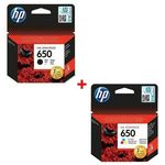 Cartouche 650 Noir + Couleur - Originale au meilleur prix au Maroc