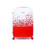 Valise POLYCARBONATE Roue Double Moyenne - Rouge au meilleur prix au Maroc