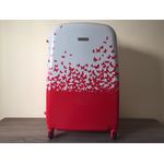 Valise POLYCARBONATE Roue Double Grande - Rouge au meilleur prix au Maroc