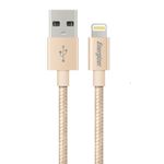 Câble Usb Lightning Metal Gold au meilleur prix au Maroc