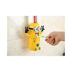 As Seen On TV Distributeur De Dentifrice Minion et Porte Brosses à Dents au meilleur prix au Maroc