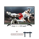 UNION TECH 32" TV NOIR RECEPTEUR INTEGRE SUPPORT TV OFFERT au meilleur prix au Maroc