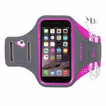 Brassard pour smartphone jusqu'à 5.2" - Rose au meilleur prix au Maroc