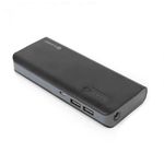 POWER BANK 8000mAh+MICROUSB CABLE+TIORCH - Noir/Gris au meilleur prix au Maroc