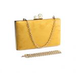 Pochette Lea Jaune au meilleur prix au Maroc