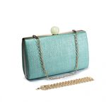 Pochette Jaylene Bleu Eau au meilleur prix au Maroc