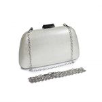 Pochette Louise Argenté au meilleur prix au Maroc