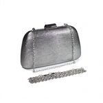 Pochette Louise Gris au meilleur prix au Maroc