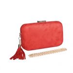 Pochette Zaylee Rouge au meilleur prix au Maroc