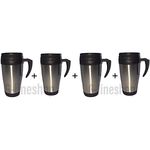 Pack 4 MUGS INOX Pratiques au meilleur prix au Maroc