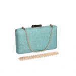 Pochette Malaya Bleu Eau au meilleur prix au Maroc