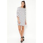 Robe à Pois Blanche au meilleur prix au Maroc