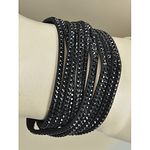 Bracelet Multi Strass Noir au meilleur prix au Maroc
