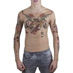 Wild Rose T-Shirts Tattoo Wild Rose au meilleur prix au Maroc