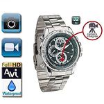 Montre Caméra Cachée 32 GB Étanche Avec Enregistreur Vidéo DVR au meilleur prix au Maroc