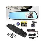 Dashcam Rétroviseur Double Caméra Voiture HD 1080P 170° au meilleur prix au Maroc